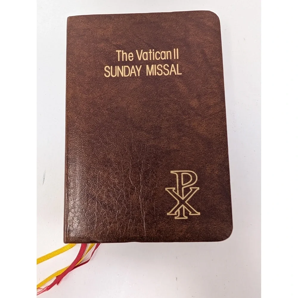 The Vatican II Sunday Missal Roman Faux Leather Brown Hardcover St Paul Editions